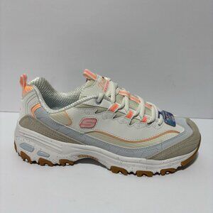 Skechers Women’s D’Lites - Bold Views Sneakers Natural, Size 8.5 M
